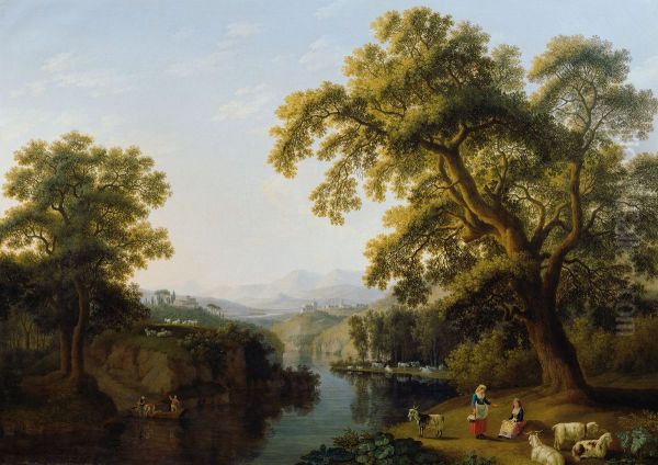 Flusstal von Isernia bei Neapel - view 1