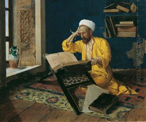 Islamischer Theologe mit Koran