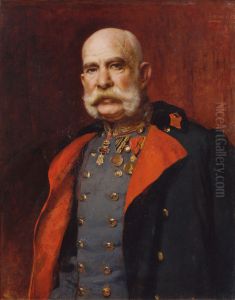 Emperor Franz Joseph of Austria-Hungary by Leopold Horovitz