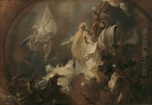 Allegorie auf die Weltmission des Jesuitenordens Allegorie auf die Weltmission des Jesuitenordens