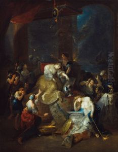 Der Tod der Dido by Franz Anton Maulbertsch