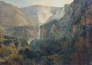 Die Wasserfalle von Terni