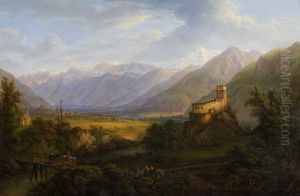 Das Glurnsertal mit der Etsch in Tirol