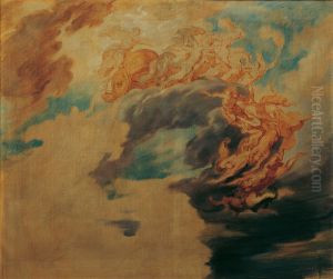 Der Sieg des Lichtes uber die Finsternis by Hans (Johann von Strasiripka) Canon