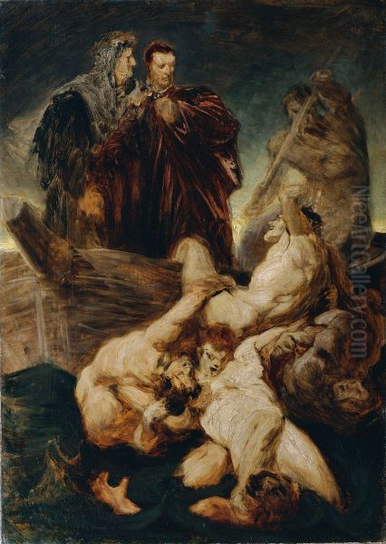 Dante und Vergil im Inferno - view 1