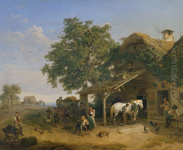 Die Schmiede an der Heeresstrasse - view 1