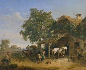 Die Schmiede an der Heeresstrasse