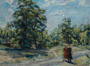 Baumlandschaft by Waldemar Rosler