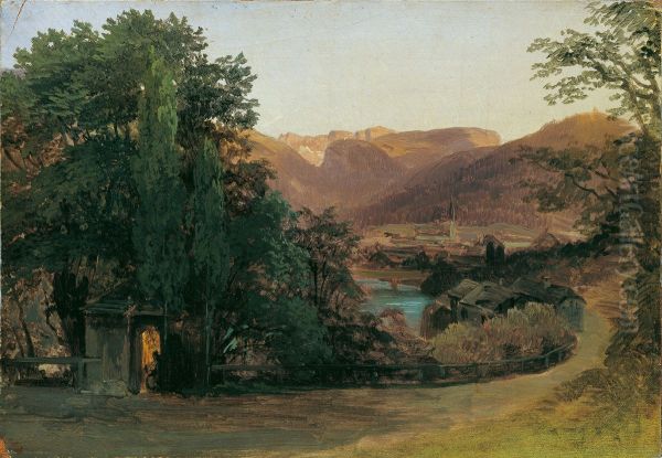 Gegend bei Ischl - view 1