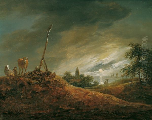 Evening landscape - view 1