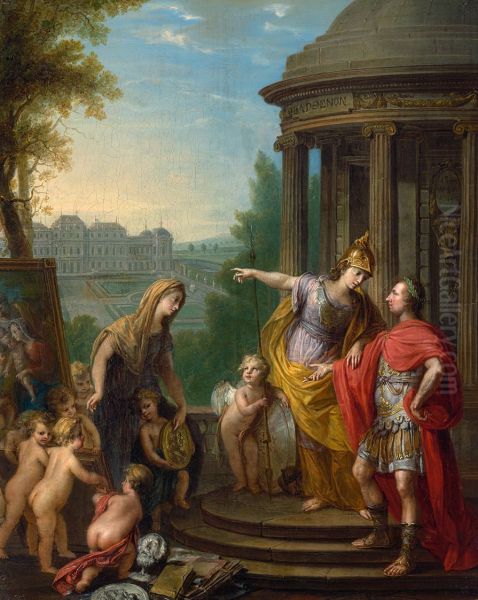 Allegory of the Transfer of the Imperial Gallery to the Belvedere - view 1