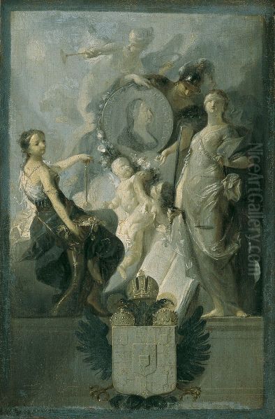 Homage to Empress Maria Theresia - view 1