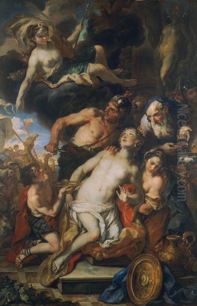 The Sacrifice of Iphigenia - view 1