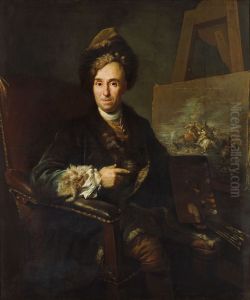 Portrait of the battle-painter Ignace-Jacques Parrocel Portrait of the battle-painter Ignace-Jacques Parrocel