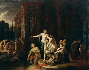 Diana und Kallisto im Bade