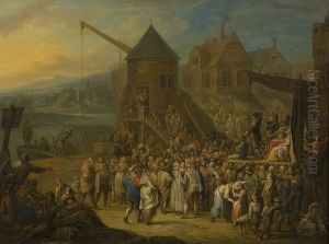 Jahrmarkt by Frans Christoph Janneck