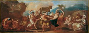 Der Tanz um das goldene Kalb by Francisek Karel Remb