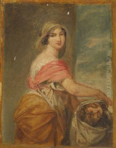 Judith mit dem Haupt des Holofernes by Joseph Hasslwander