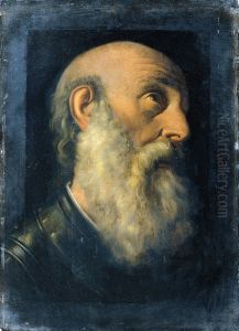 Studienkopf eines Apostels
