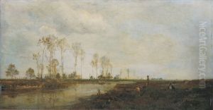 On the Thaya near Lundenburg (Breclav) I On the Thaya near Lundenburg (Breclav) I