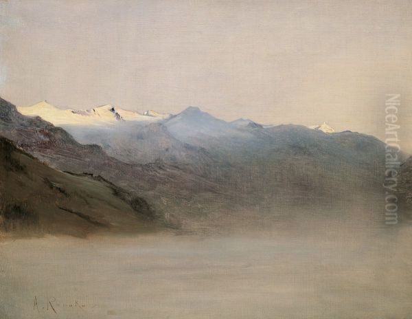 Das Gasteinertal im Nebel - view 1