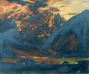 Zell am See bei Nacht by Klemens Brosch