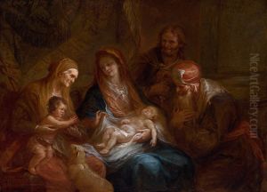 Die Heilige Sippe by Martin Johann Schmidt