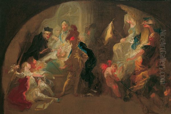 Allegorie auf die Erziehung eines Kavaliers - view 1