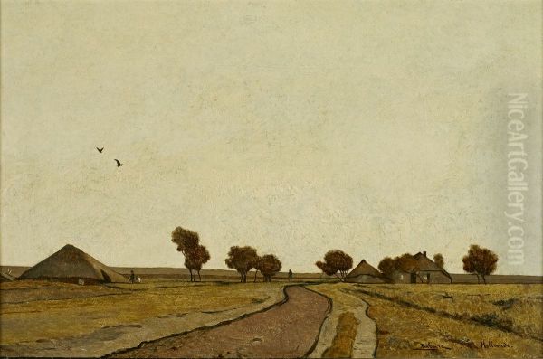 Hollandische Landschaft mit Gehoften - view 1