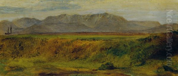 Landschaft mit Rax-Massiv - view 1