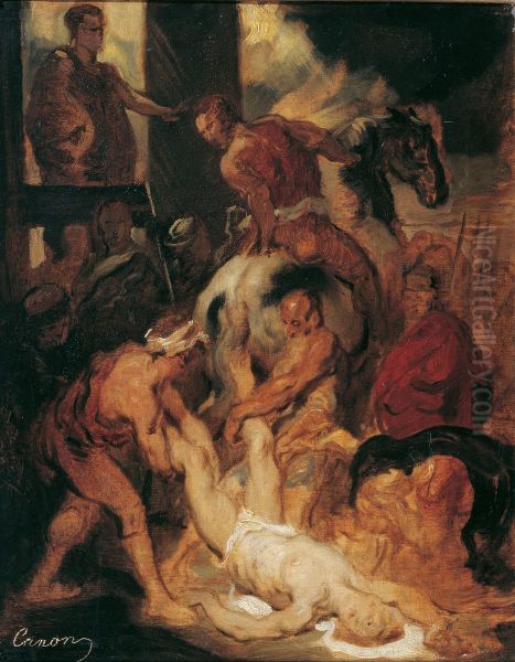 Die Marter des heiligen Hippolytus - view 1
