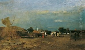 Landschaft in der Puszta