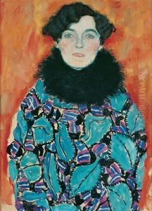 Portrait of Johanna Staude by Gustav Klimt