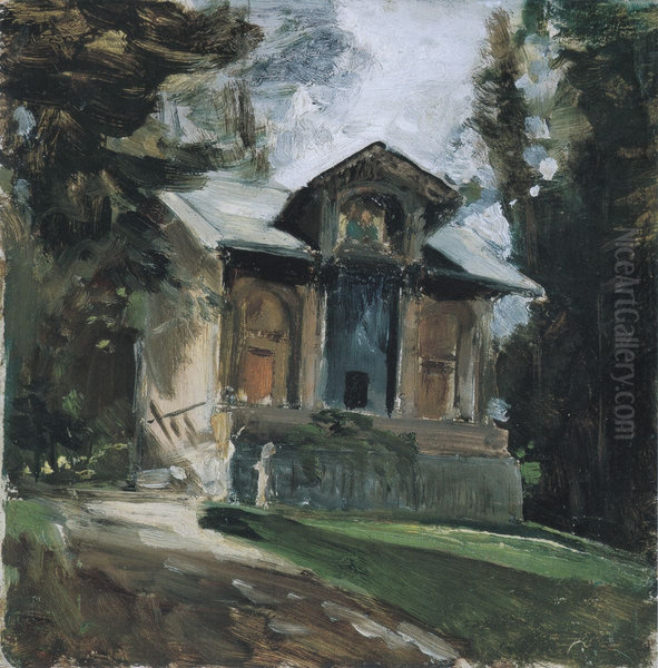 Das Atelier des Malers Heinrich von Angeli in der Reichenau - view 1