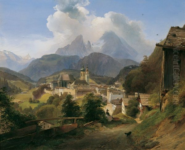 Berchtesgaden mit dem Watzmann - view 1