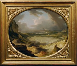 Die Solfatara gegen das Meer