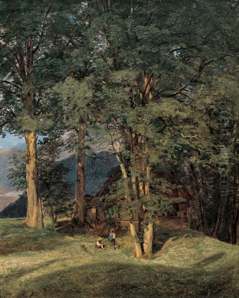 Ahornbaume bei Ischl - view 1
