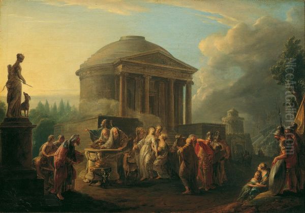 Die Opferung Iphigeniens - view 1
