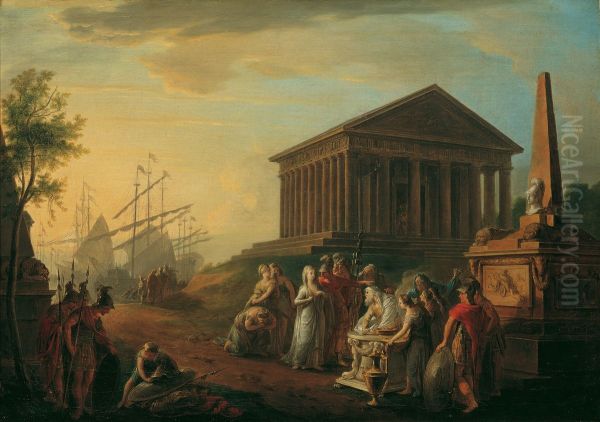 Die Opferung der Polyxena - view 1