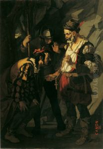 Abruzzenrauber by Hans (Johann von Strasiripka) Canon