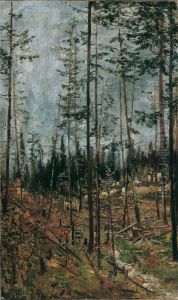 Waldschlag bei Godollo by Theodor von Hormann