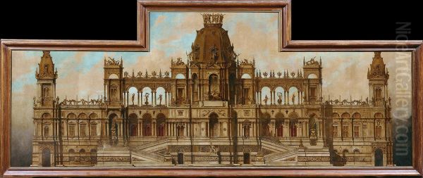 Entwurf fur einen Palast: Fassade - view 1
