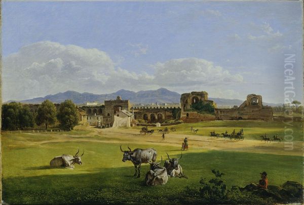 Die Porta San Giovanni gegen Frascati - view 1