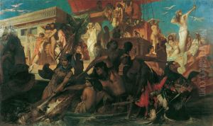 Die Niljagd by Hans Makart