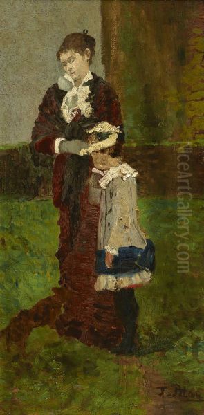Dame mit Kind - view 1