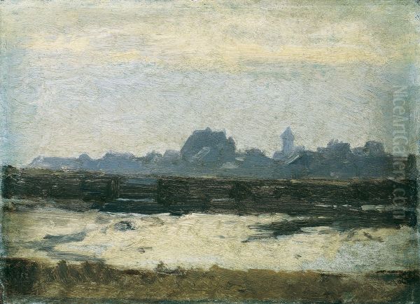 Blick auf eine Stadt - view 1