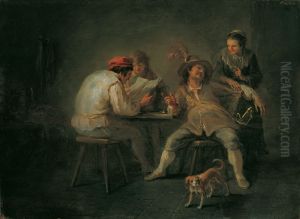 Scene in an inn by Martin Johann Schmidt