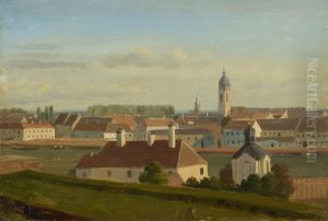 Blick uber den Donaukanal zur Leopoldstadt