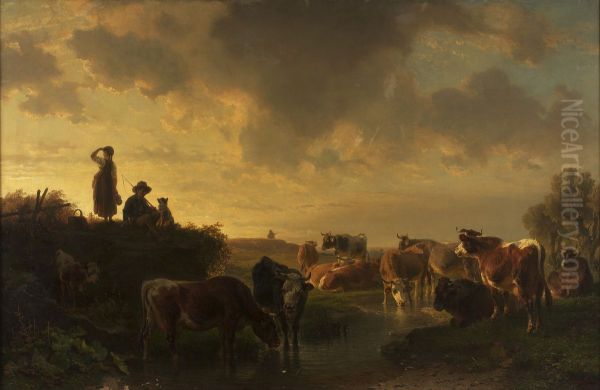 Abend auf der Viehweide - view 1