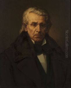 Der Maler Josef von Fuhrich by Christian Griepenkerl
